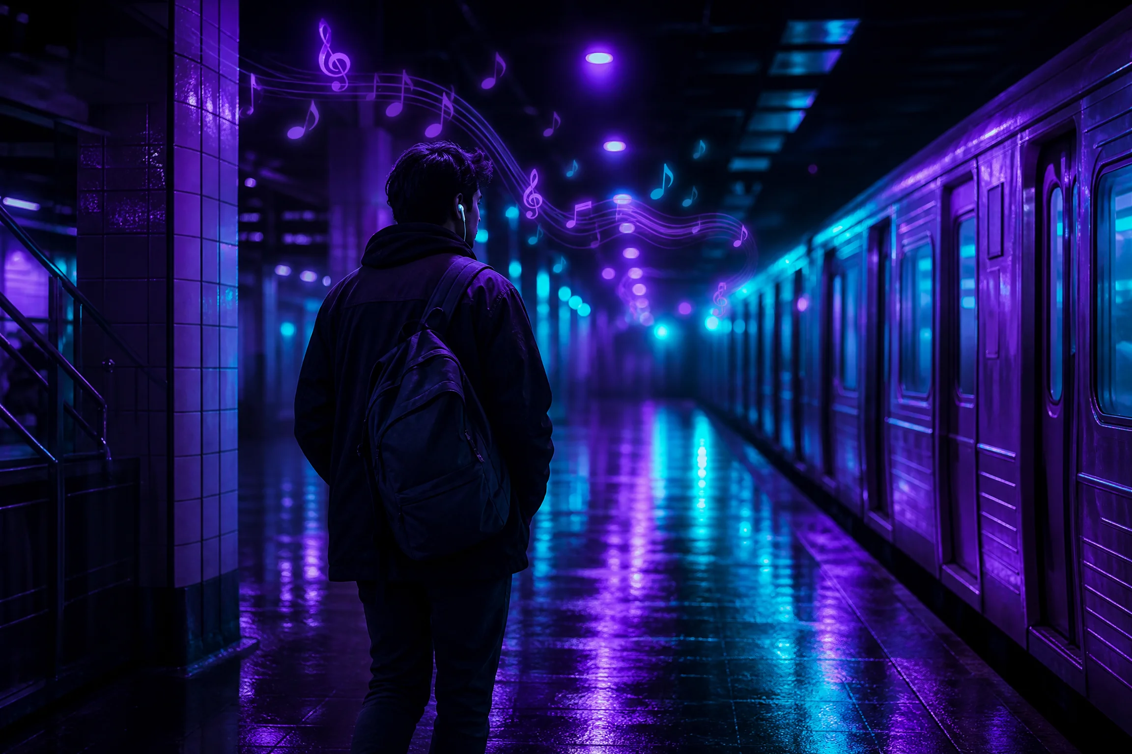 通勤歌单场景图